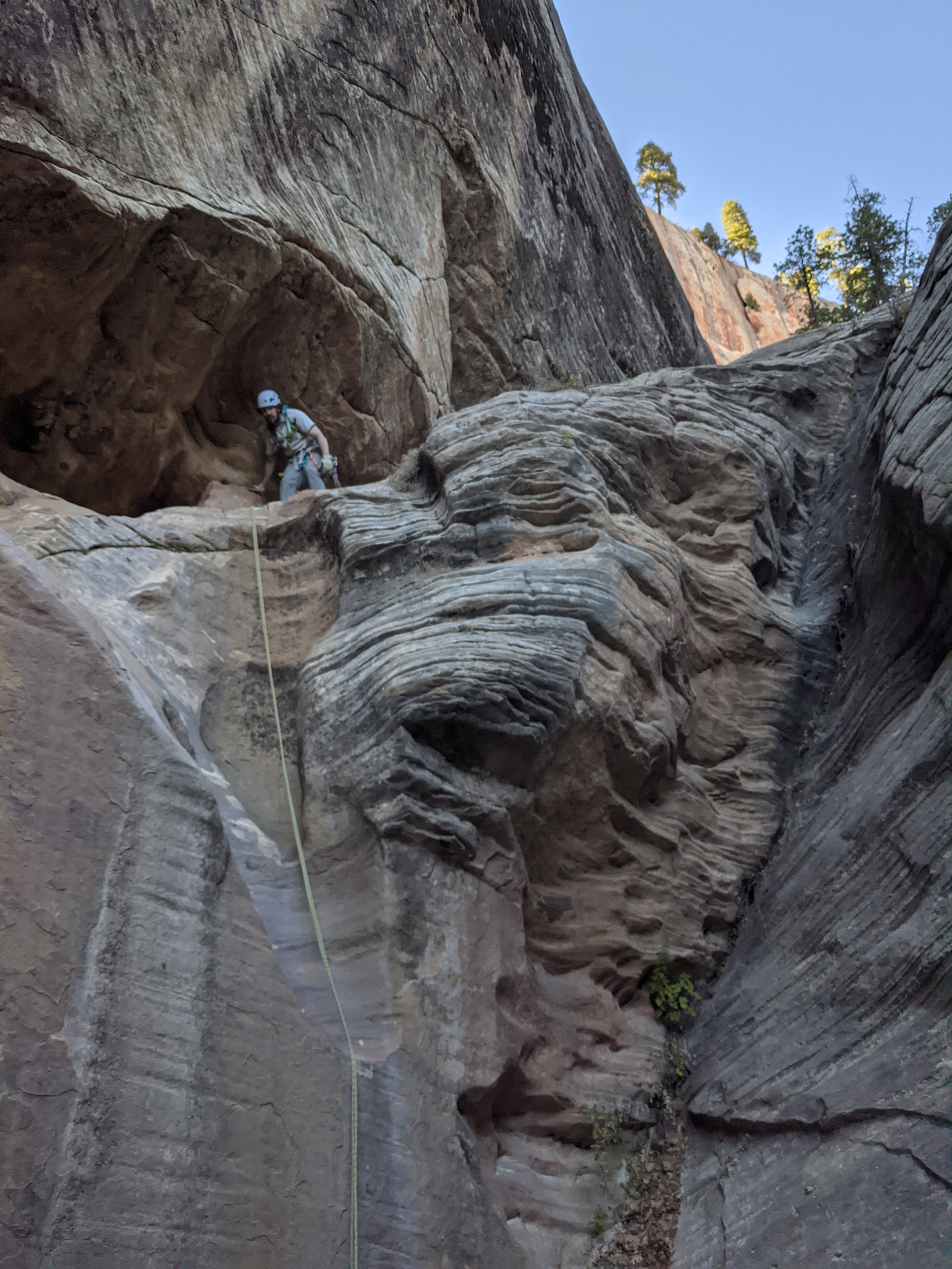 Telephone Canyon Rappel 10