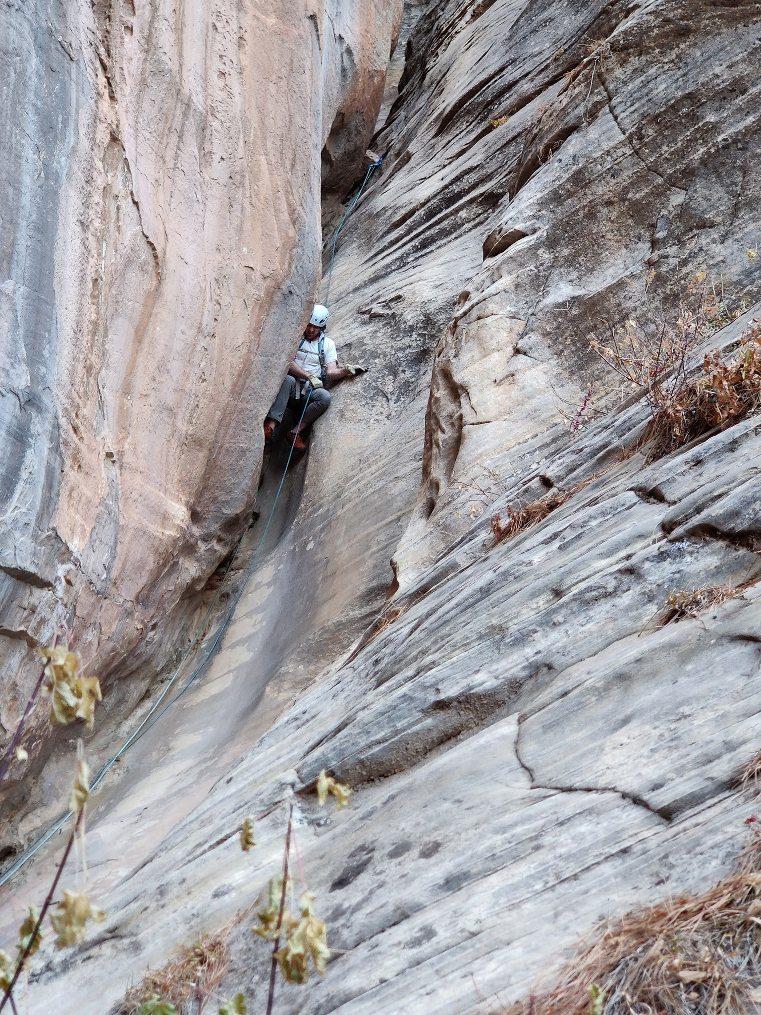 Telephone Canyon Rappel 4
