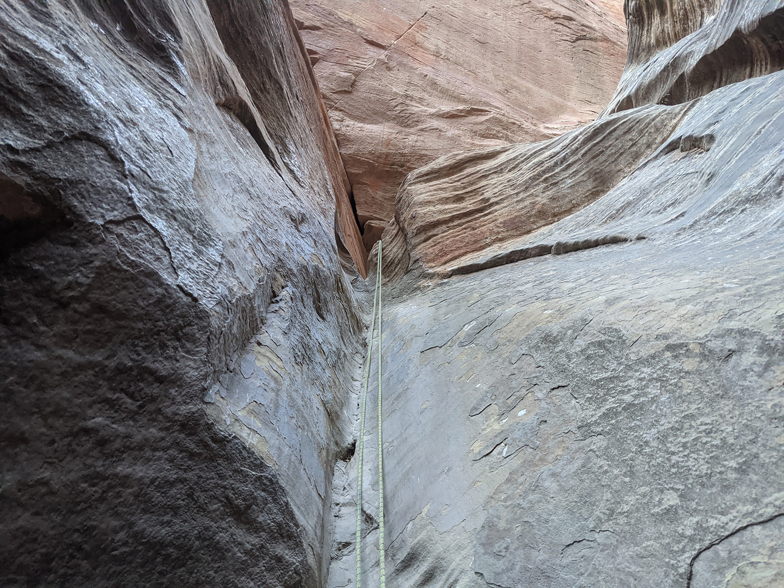 Telephone Canyon Rappel 6