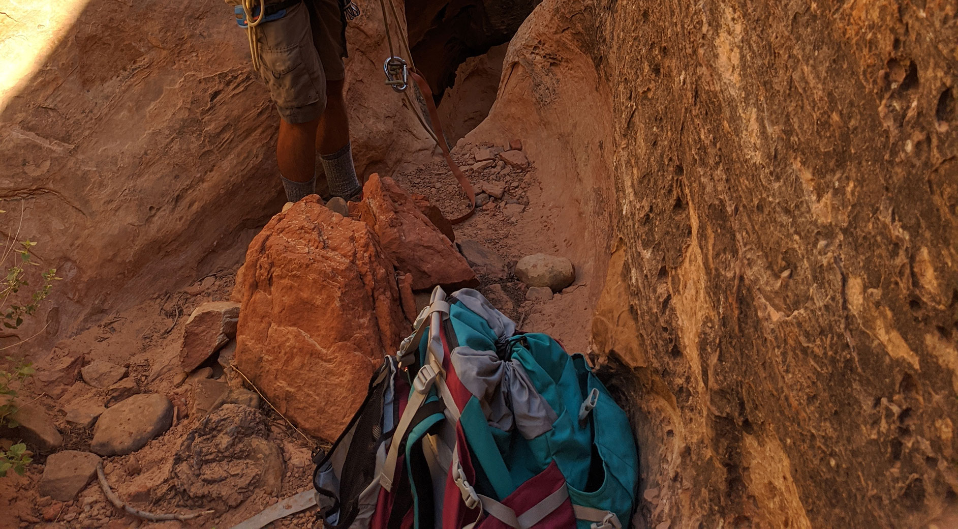 Rappel 5 Anchor Wife 5 Canyon