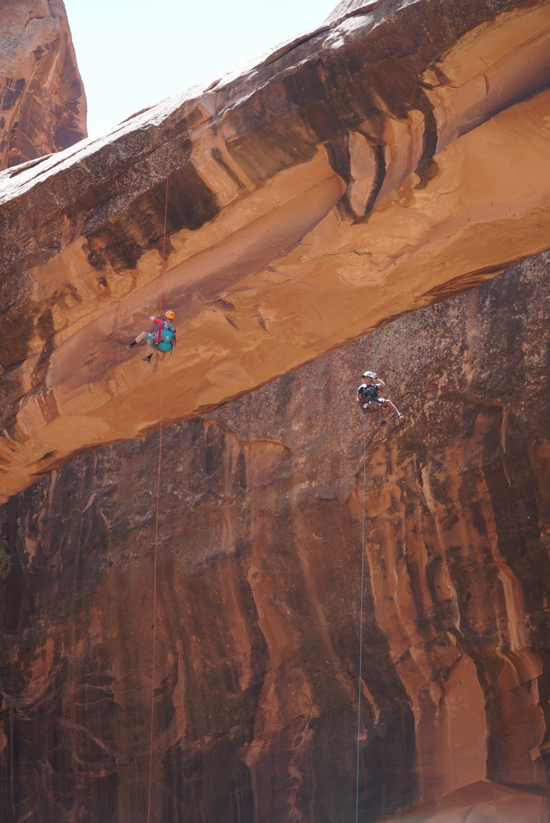 Morning Glory Arch Rappel Bottom