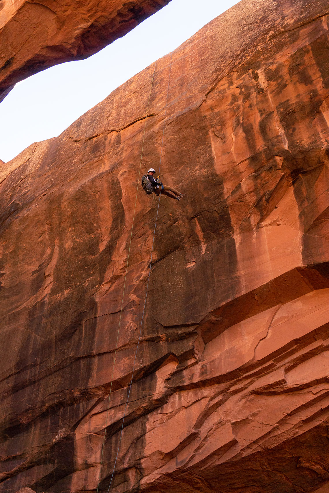 Rappel 2 Bottom Medieval Chamber Canyon