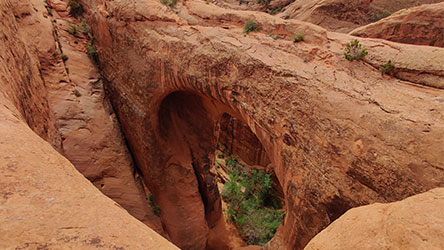Pool Arch near Moab, Utah