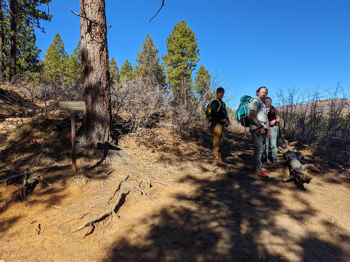 Taking the junction to Telephone Canyon