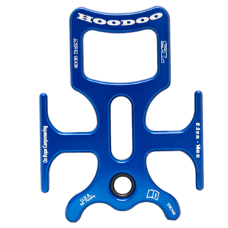 Hoodoo Rappel Device Deep Blue