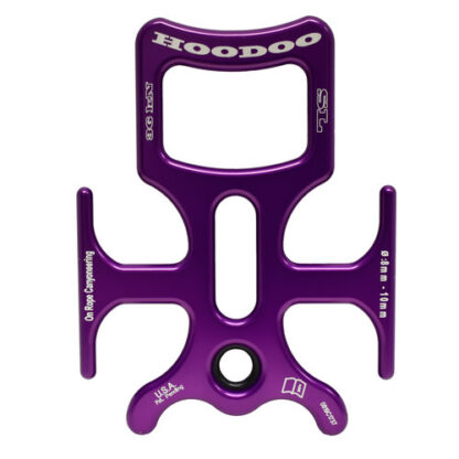 Hoodoo Rappel Device Violet 3D