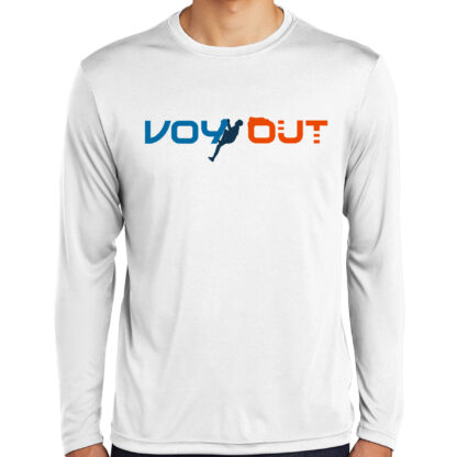Long Sleeve Rock Climbing Shirt Men's Voy Out White
