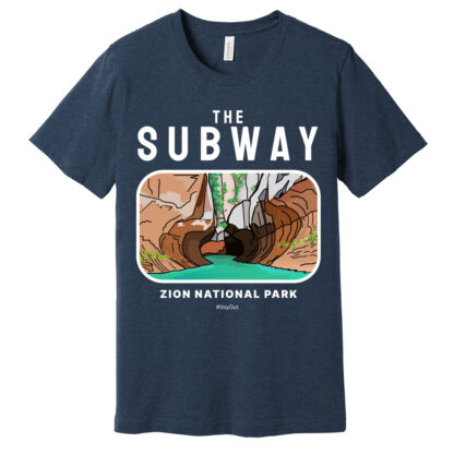 The Subway Zion shirt navy