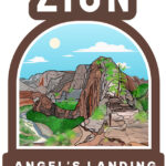 Angel's Landing Sticker Zion