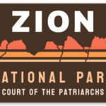 Zion National Park Sticker Court of the Patriarchs