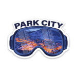 Ski Goggles Sticker Park City