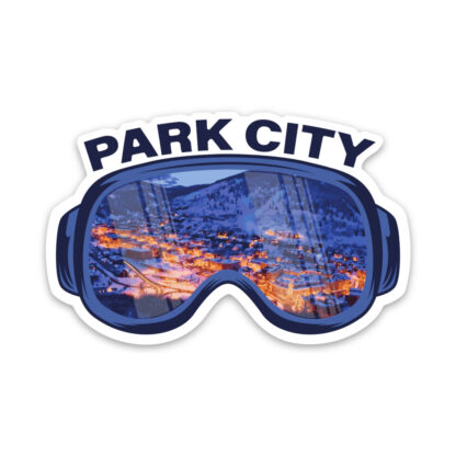 Ski Goggles Sticker Park City