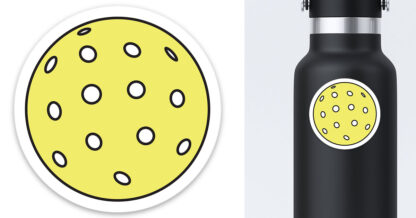 Pickleball sticker pickleball