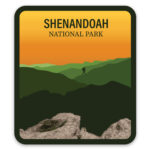 Shenandoah National Park Sticker Simple