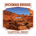 Hickman Bridge Sticker Capitol Reef National Park