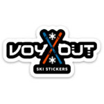 Voy Out Ski Stickers