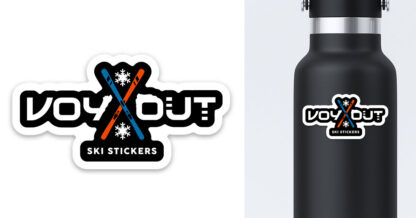 Voy Out Ski Sticker preview