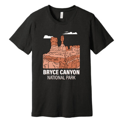Bryce Canyon T Shirt Black