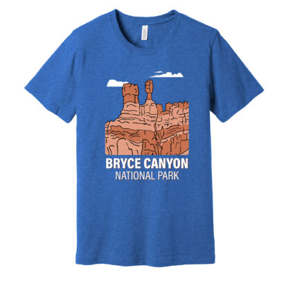 Bryce Canyon T Shirt Heather True Royal