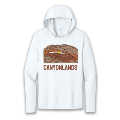 Canyonlands Sun Hoodie White