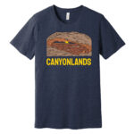 Canyonlands T Shirt Heathered Midnight Navy