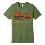 Capitol Reef National Park Shirt Hickman's bridge