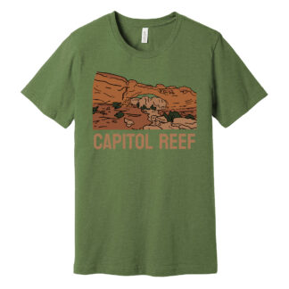Capitol Reef National Park Shirt Hickman's bridge