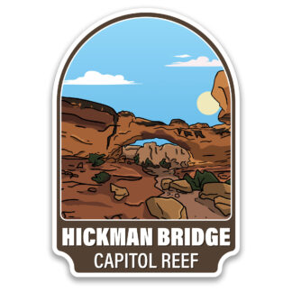 Hickman Bridge Sticker