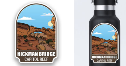 Hickman Bridge Sticker Preview