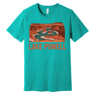 Lake Powell Shirt Heathered Sea Green
