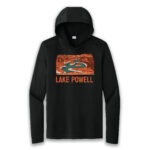 Lake Powell Sun Hoodie Black