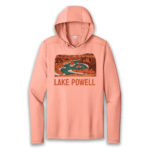 Lake Powell Sun Hoodie Soft Coral