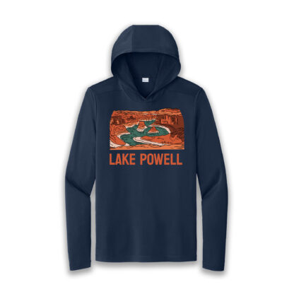 Lake Powell Sun Hoodie Navy