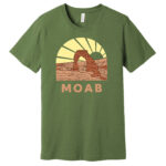 Moab T Shirt Heather Green