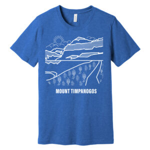 Mount Timpanogos T Shirt True Royal