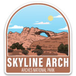 Skyline Arch Sticker Arches National Park
