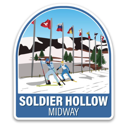 Soldier Hollow Sticker Ski Race