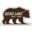 Bear Lake sticker featuring a brown bear