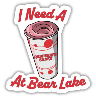 Raspberry Shake from Bear Lake Sticker