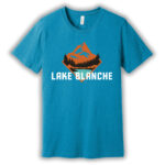 Lake Blanche T Shirt in Heather Aqua
