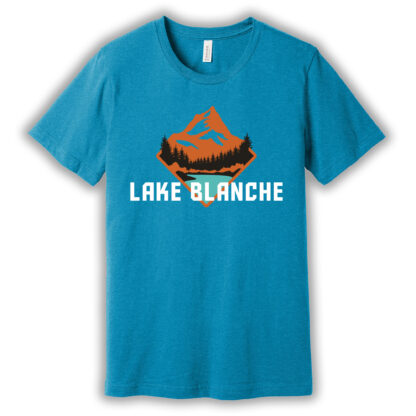 Lake Blanche T Shirt in Heather Aqua