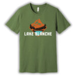 Lake Blanche T Shirt in Heather Green