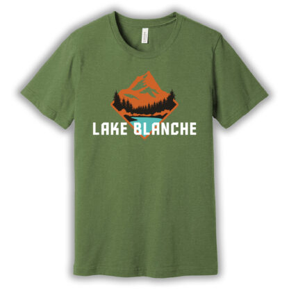 Lake Blanche T Shirt in Heather Green