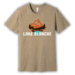 Lake Blanche T Shirt in Heather Tan