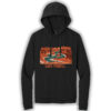 Black pullover hoodie with an image of Lake Powell