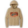 Tan pullover hoodie with an image of Lake Powell