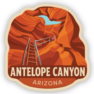 Antelope Canyon Sticker Arizona
