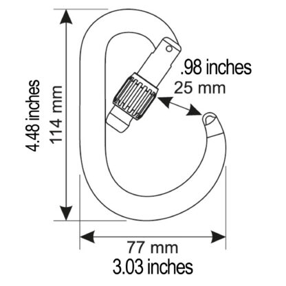 CAMP Core Lock Carabiner - Image 3