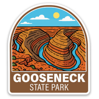 Gooseneck State Park Sticker