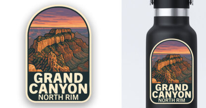 Grand Canyon Sticker North Rim